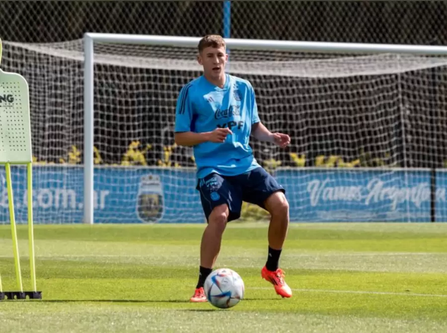 Santino Andino jugará el Mundial Sub 20.