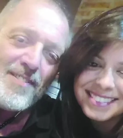 Solange y su papá Pablo/ Fuente: X