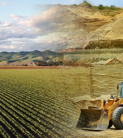 Agricultura y minería.