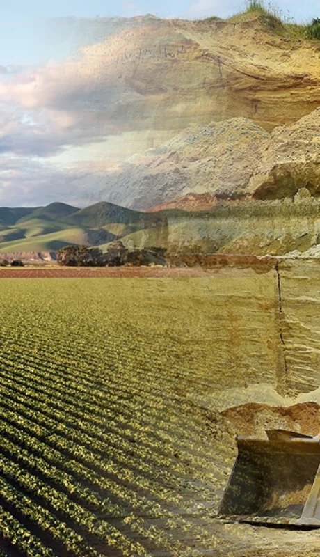 Agricultura y minería.