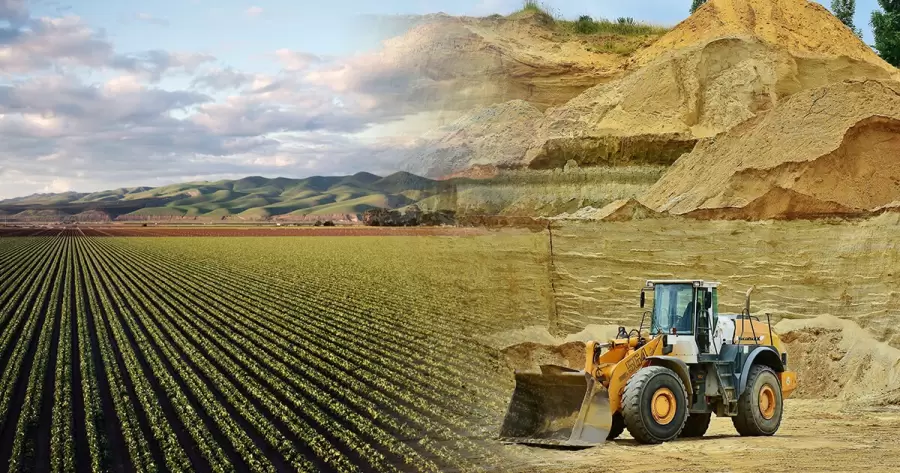 Agricultura y minería