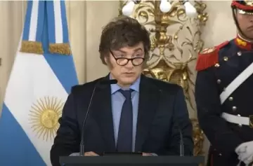 Milei presentó el Presupuesto 2026: "Roma no se construyó en un día"