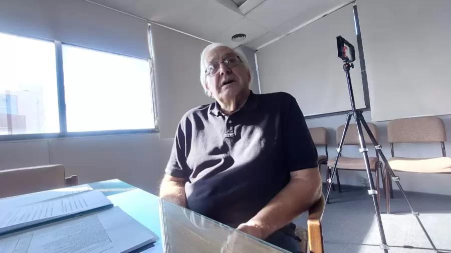 Daniel Dimaría presidente del Centro de Ingenieros de Mendoza/ Fuente: Daniel Gallardo