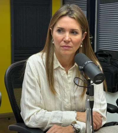Griselda Petri visitó Círculo político en Ciudadano News/ Fuente: Mariana Santarosa