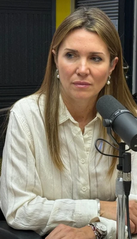 Griselda Petri visitó Círculo político en Ciudadano News/ Fuente: Mariana Santarosa