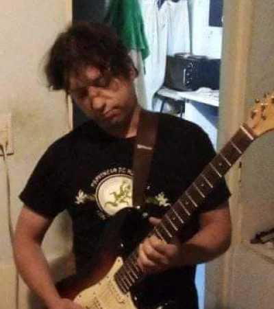 Mauco Cuello, el músico agredido en agosto.