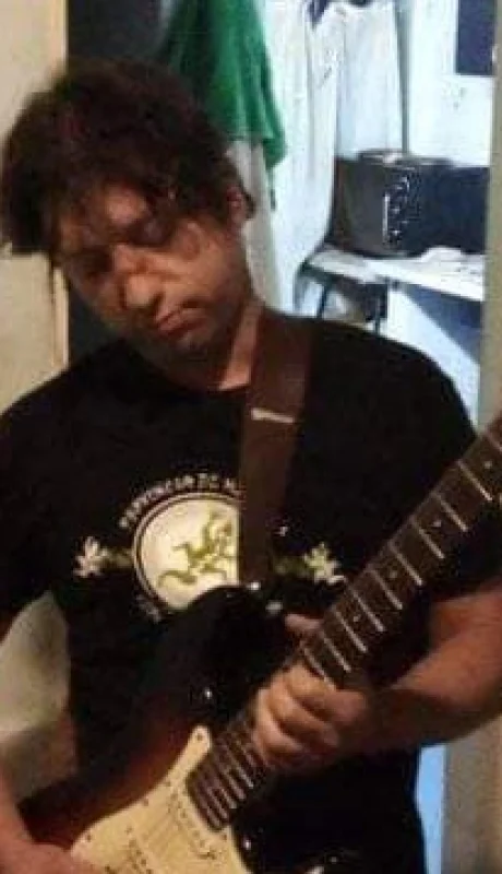 Mauco Cuello, el músico agredido en agosto.