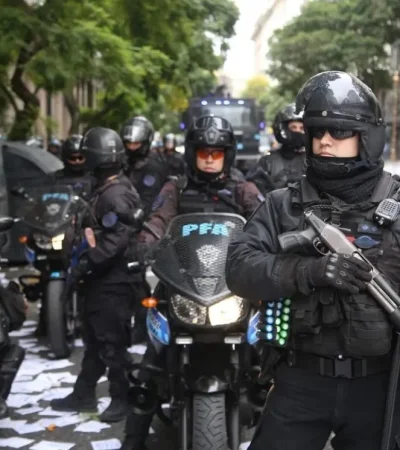 Megaoperativo de seguridad.