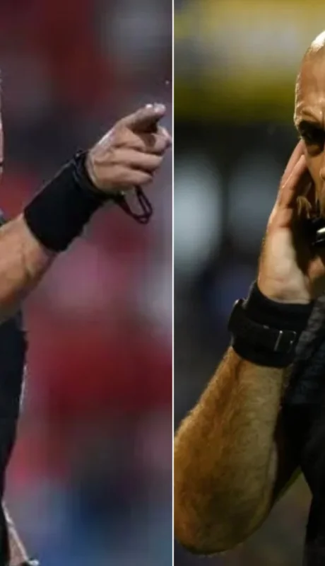 Echavarría y Baliño, los árbitros de la Lepra y el Tomba.