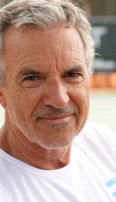 Javier Frana, capitán del equipo argentino de la Davis