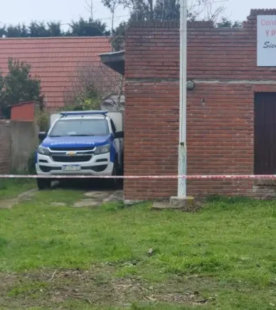 El lugar en el que fue hallado el joven con un disparo de arma de fuego. (Fuente: X)