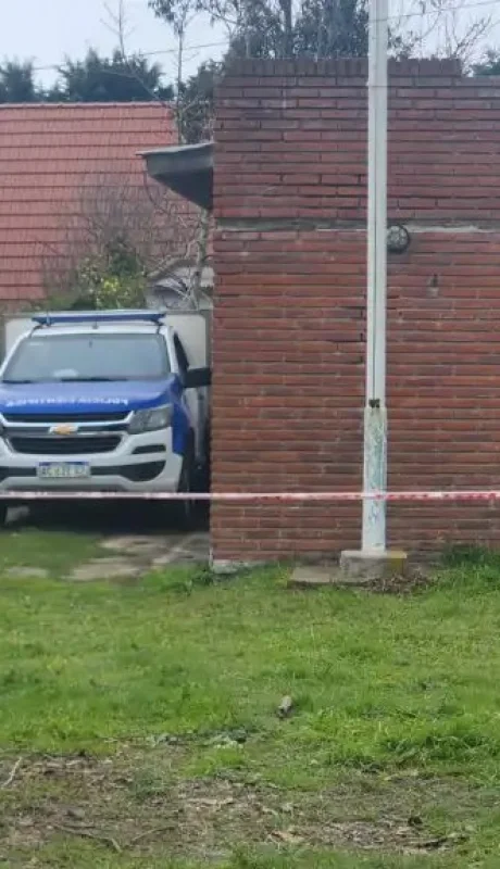 El lugar en el que fue hallado el joven con un disparo de arma de fuego. (Fuente: X)