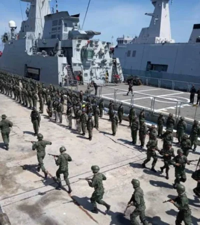 Las fuerzas armadas bolivarianas se despliegan en un ejercicio coordinado buscando disuadir a Washington de más acciones militares en el Caribe.