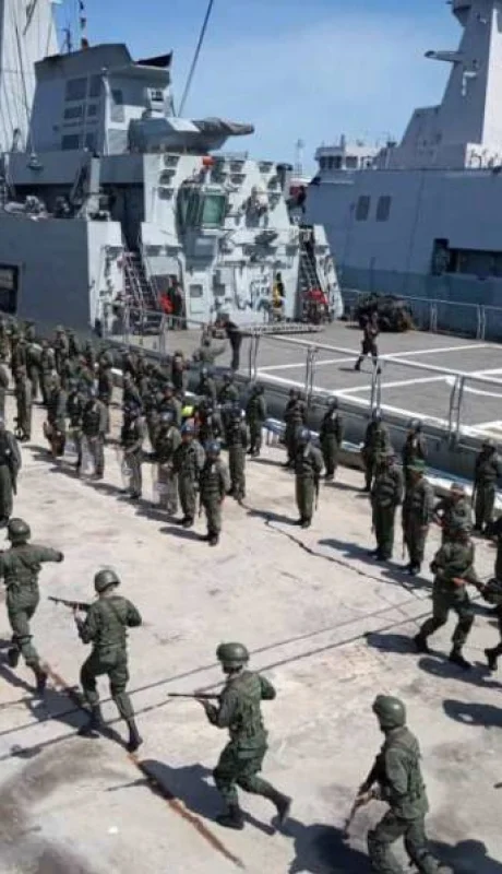 Las fuerzas armadas bolivarianas se despliegan en un ejercicio coordinado buscando disuadir a Washington de más acciones militares en el Caribe.