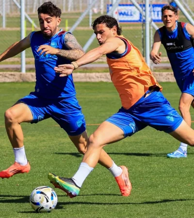 Godoy Cruz se prepara para enfrentar a Deportivo Riestra.