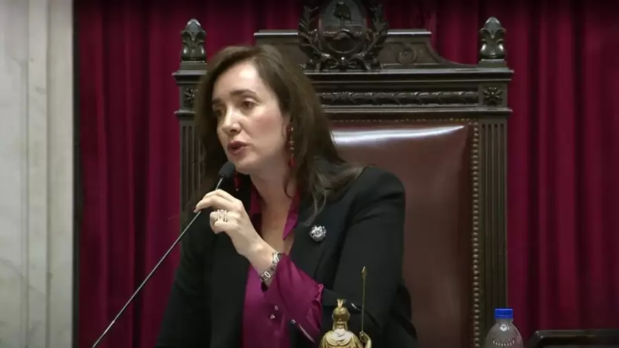 Victoria Villarruel, vicepresidenta de la Nación.