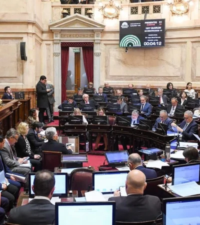 Votaron los senadores