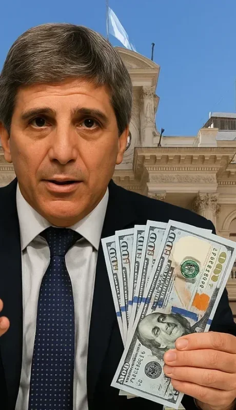 Caputo y los dólares