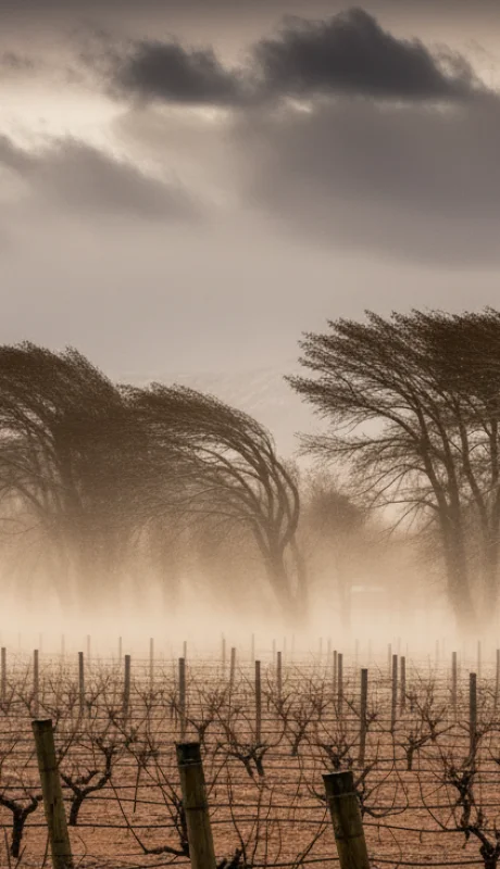 Fin de semana con clima inestable en Mendoza: viento Zonda y nevadas.