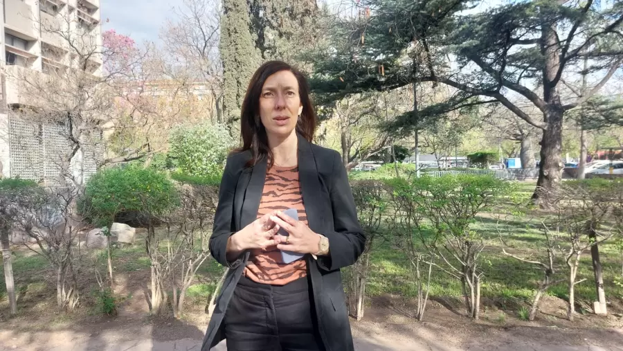 Coordinadora regional de la ONG Ser Fiscal, María Lourdes Gabrielli.