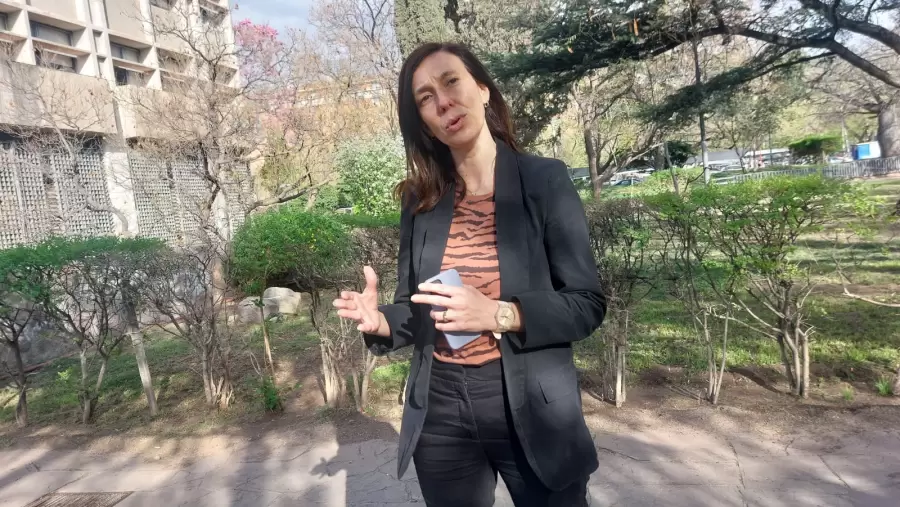 Coordinadora regional de la ONG Ser Fiscal, María Lourdes Gabrielli.