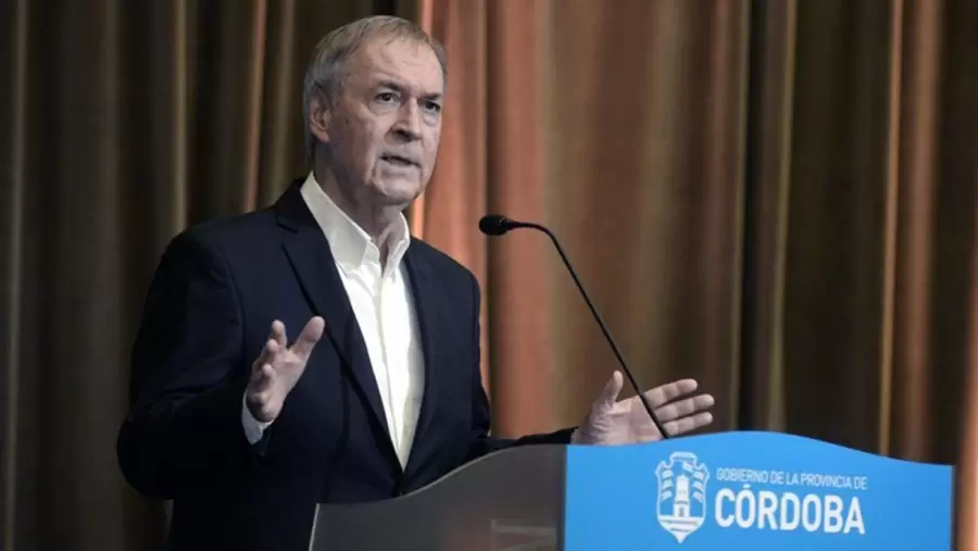 Juan Schiarett, exgobernador de Córdoba y candidato a diputado nacional.