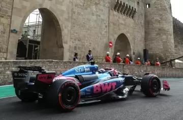 Bakú le sonríe a Franco Colapinto: a la espera de la clasificación, terminó 15° en la FP3
