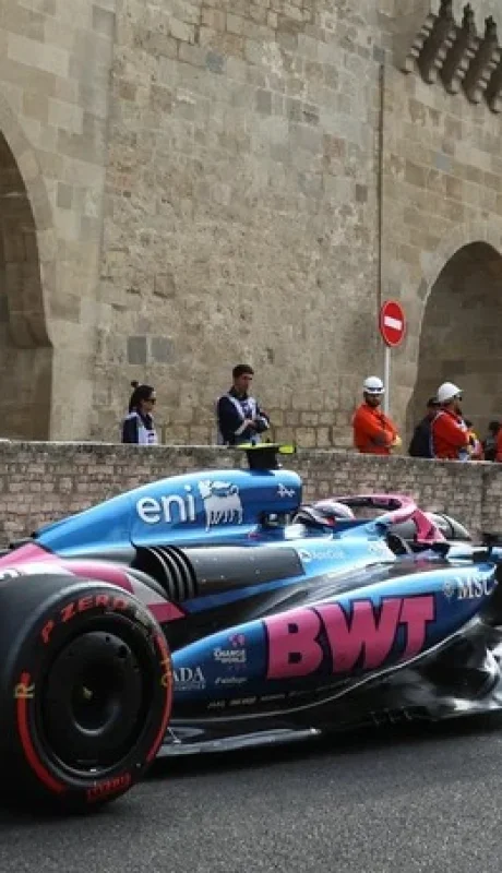 Franco Colapinto en Bakú/ Fuente: Instagram