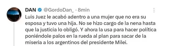 El tuit de la polémica/ Fuente:X