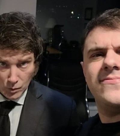 Javier Milei y el 'Gordo' Dan/ Fuente: Foto de Archivo