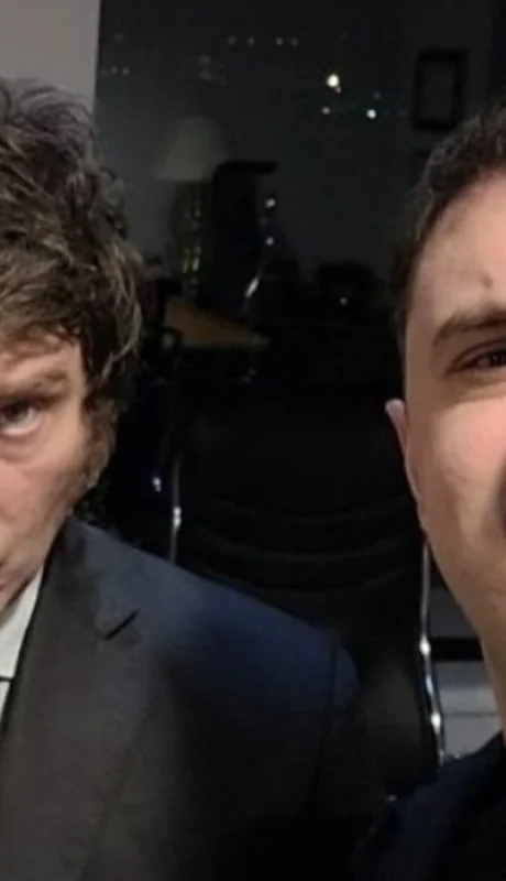 Javier Milei y el 'Gordo' Dan/ Fuente: Foto de Archivo