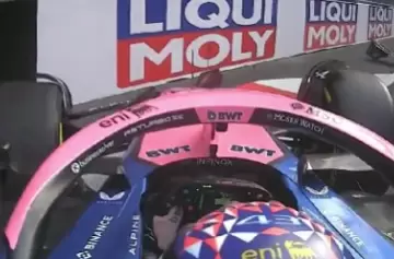 Así fue el accidente de Franco Colapinto en Bakú que lo dejó fuera de la Q2