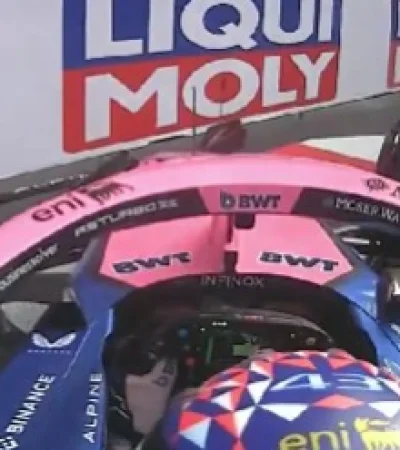 Franco Colapinto chocó en Bakú/ Fuente: Captura de video