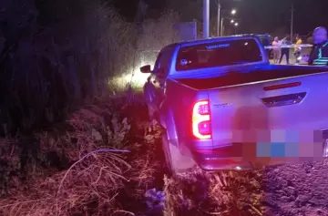 Encontraron a un hombre asesinado a disparos dentro de una camioneta en Las Heras