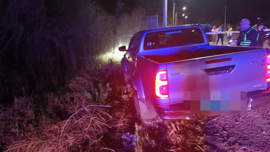 Un hombre fue encontrado sin vida en el interior de una camioneta en Las Heras/ Fuente: Ministerio de Seguridad de Mendoza