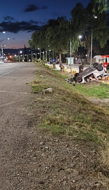 Tragedia en la calle Paso de Maipú, un joven de 25 años murió en un accidente de tránsito/ Fuente: Ministerio de Seguridad