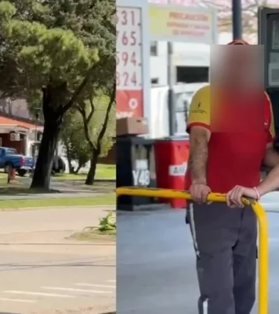 Polémica publicidad de una estación de servicio desató una ola de reproches en redes/ Fuente: X