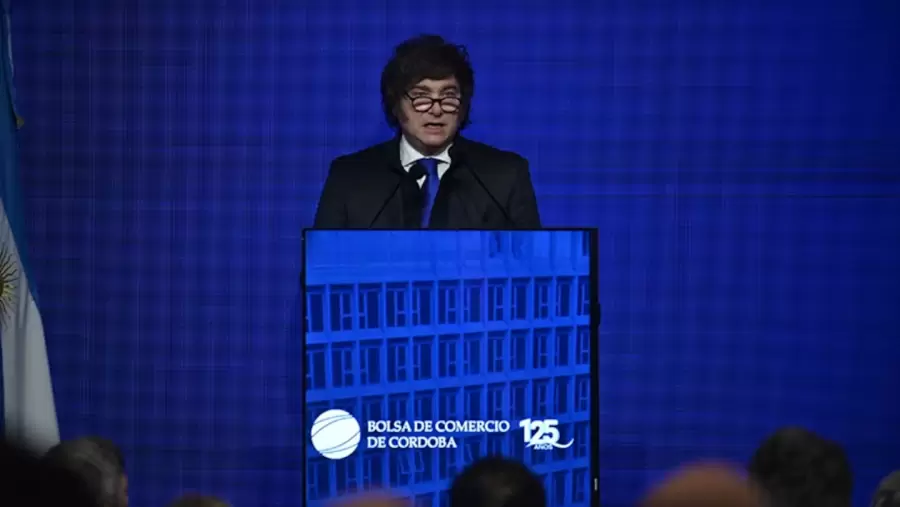 En Córdoba Milei admitió el trámite del préstamo. (Foto: web)