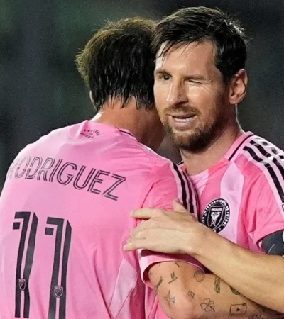 Messi marcó dos golazos en la victoria del Inter de Miami