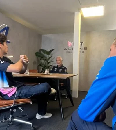 Franco Colapinto y Briatore se reunieron en Bakú/ Fuente: Instagram de Flavio Briatore