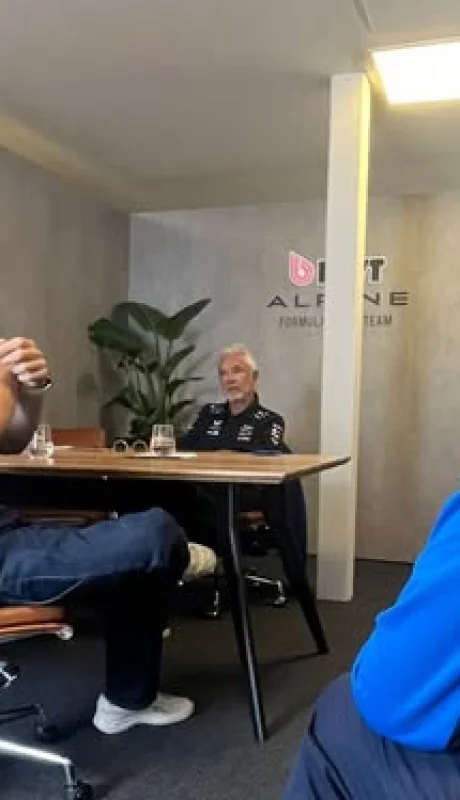 Franco Colapinto y Briatore se reunieron en Bakú/ Fuente: Instagram de Flavio Briatore