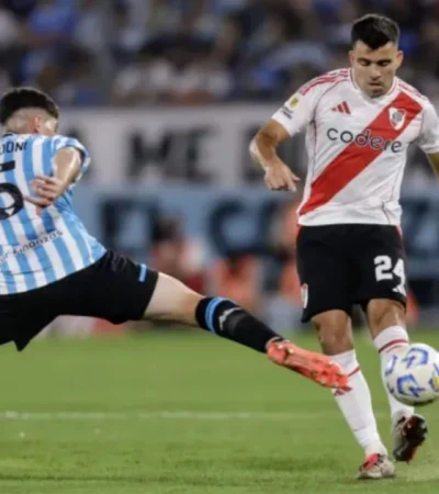 River y Racing jugarán en Rosario.