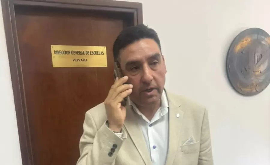 Claudio Dagne, director de Educación Técnica y Trabajo,