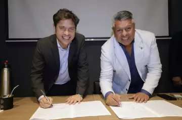 Axel Kicillof confirmó que la AFA administrará el estadio de La Plata