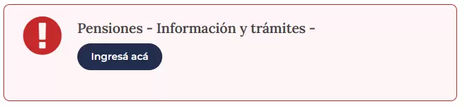 La agencia habilitó un apartado especial para las Pensiones No Contributivas