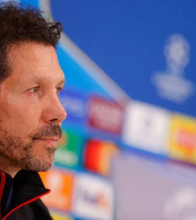 El Cholo minimizó la situación que se dio el domingo