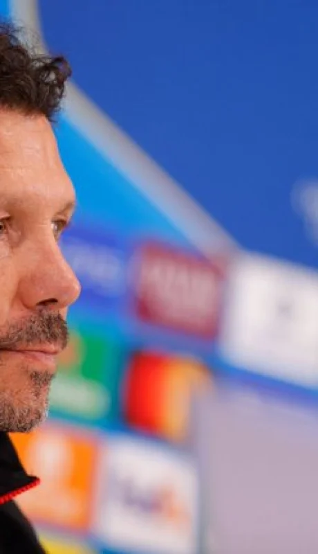 El Cholo minimizó la situación que se dio el domingo