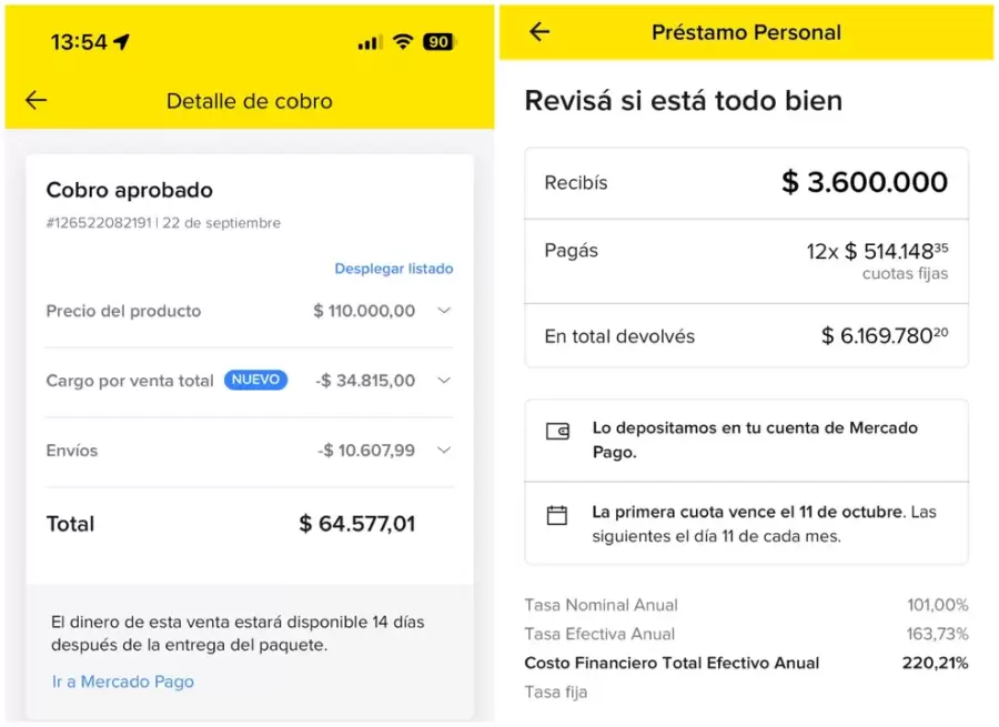 Comisiones estrafalarias. La captura de pantalla de un emprendedor enojado.