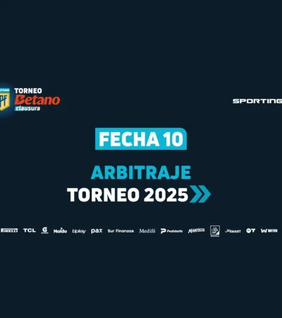 Los mendocinos conocen árbitros para la fecha 10
