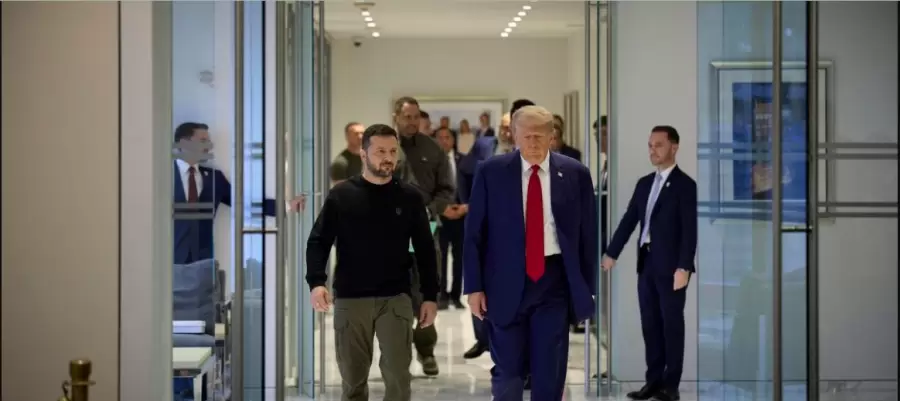 Trump se juntó con Zelenski en Nueva York y le prometió un renovado respaldo militar frente a la ofensiva de Moscú.